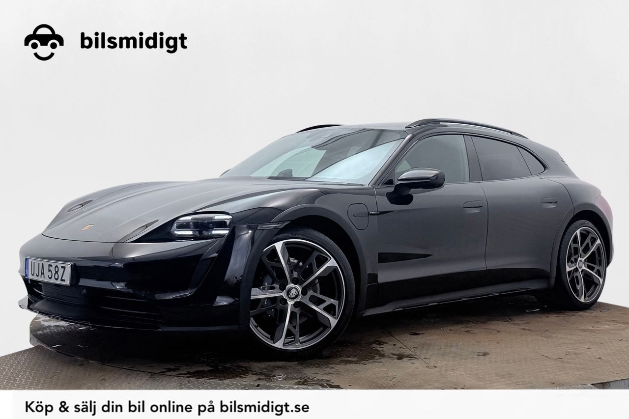 Porsche Taycan 4 Cross Turismo DD Panorama Backkamera Sport-Chrono Plus BOSE Värmepump Moms/Leasing 381hk