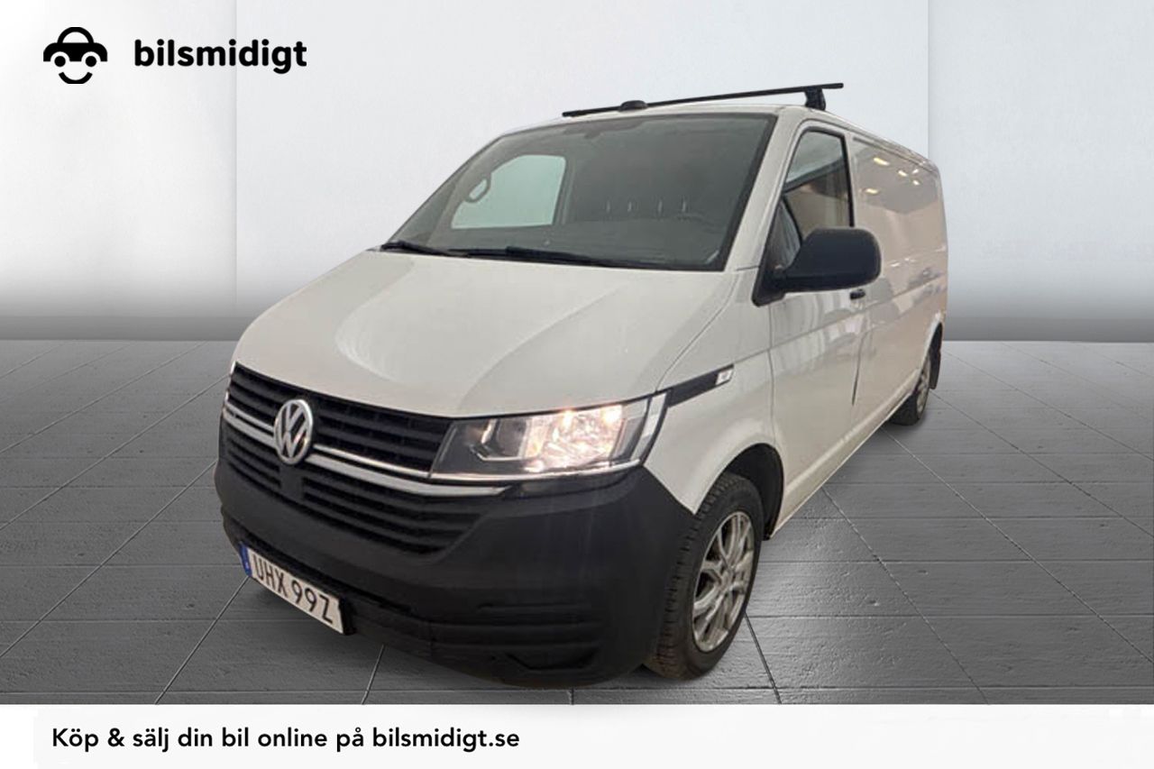 Volkswagen Transporter T32 L2H1 2.0 TDI 4MOTION Dragkrok Värmare 3-sits Moms/Leasing 150hk