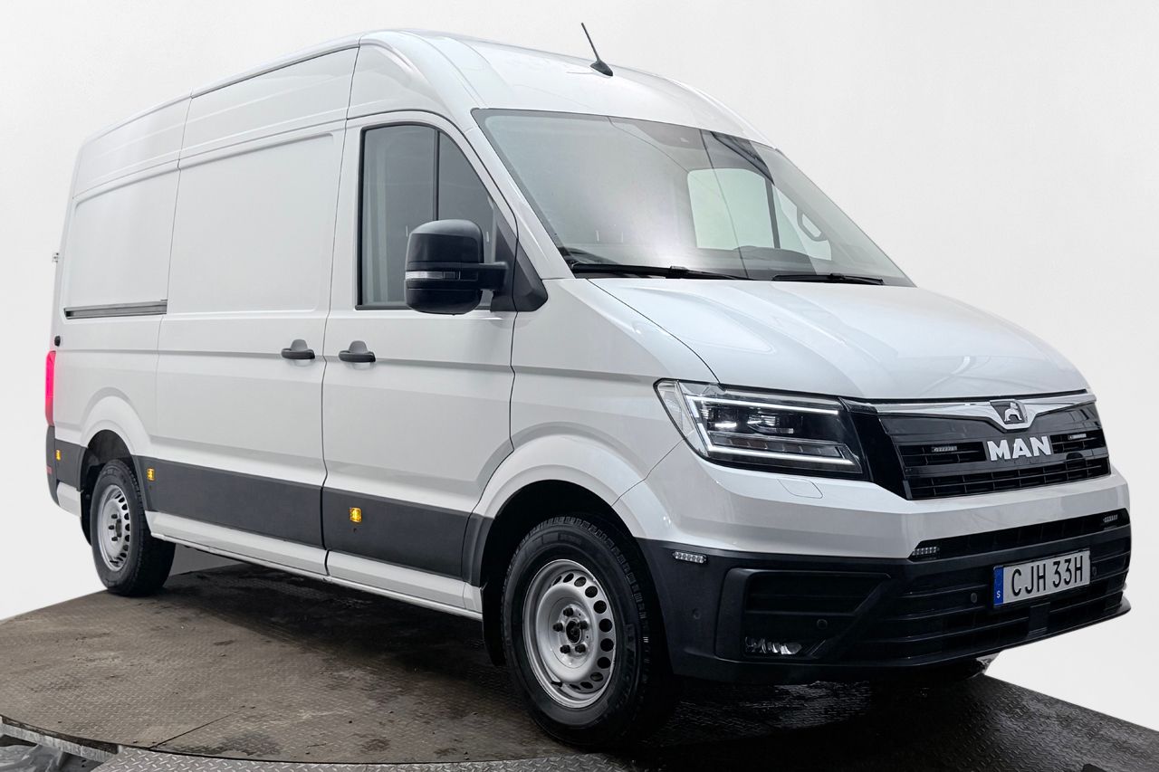 MAN e-TGE 35.8 kWh CCS 3-sits Navigation Backkamera P-Sensorer Multiratt Moms/Leasing 136hk – bild 3 av 23