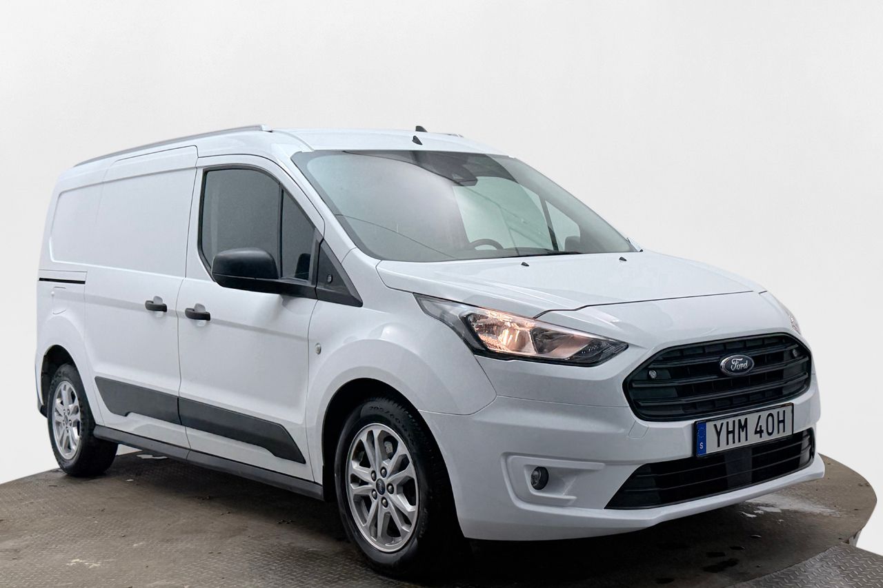 Ford Transit Connect 210 LWB 1.5 EcoBlue Automat 3-sits Dragkrok Verkstadsinredd Värmare Backkamera P-Sensorer 120hk – bild 3 av 25