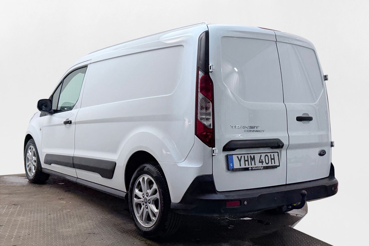 Ford Transit Connect 210 LWB 1.5 EcoBlue Automat 3-sits Dragkrok Verkstadsinredd Värmare Backkamera P-Sensorer 120hk – bild 8 av 25