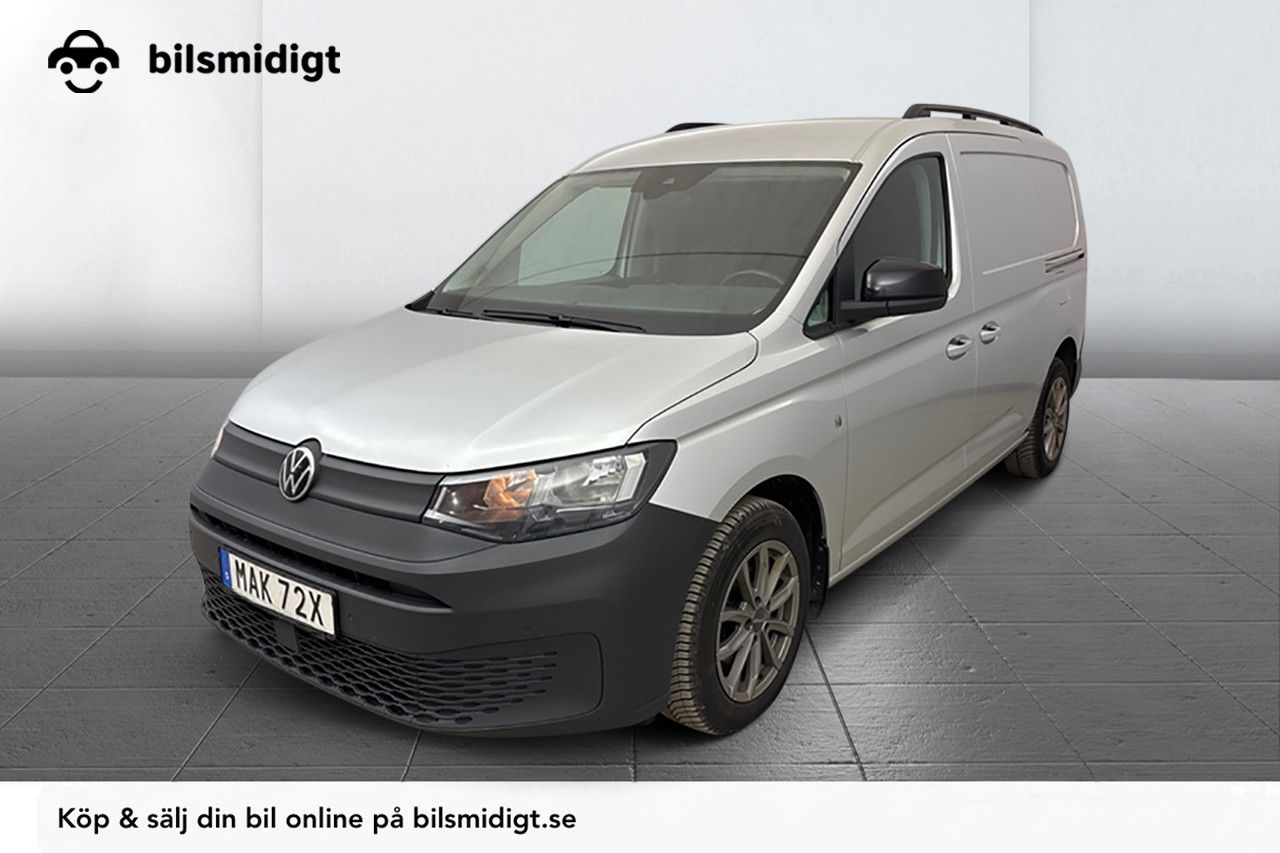 Volkswagen Caddy Cargo Maxi 2.0 TDI Automat 2xSidodörr Dragkrok Värmare P-Sensorer Moms/Leasing 122hk