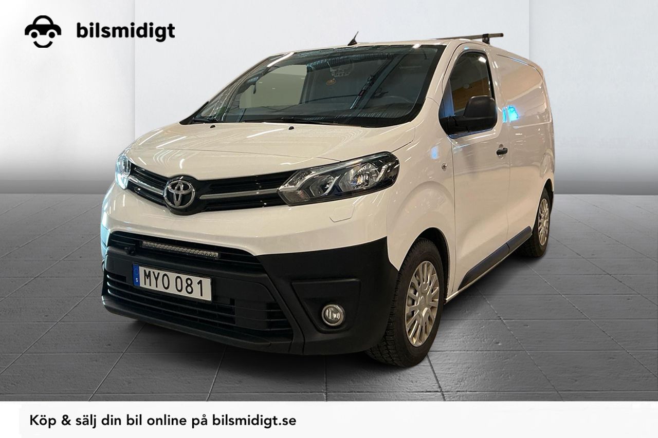 Toyota ProAce 1.5 D-4D 3-sits Dragkrok Verkstadsinredd Delläder Backkamera Värmare 102hk