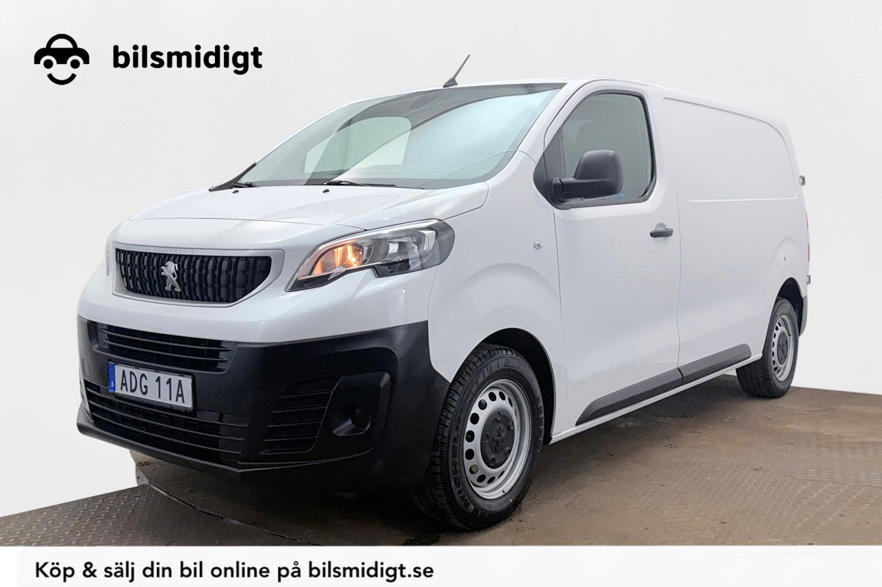 Peugeot Expert Utökad Last 2.0 L2 Dragkrok 3-sits Delläder Värmare Moms/Leasing 177hk