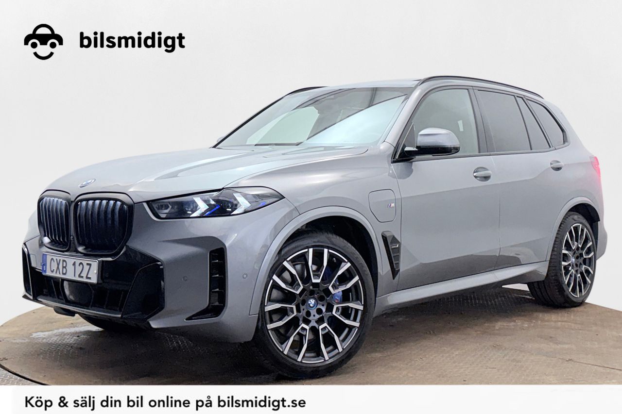 BMW X5 xDrive50e M Sport Pro Travel Innovation Luftfjädring Panorama Dragkrok Head-Up H/K Widescreen Moms/Leasing 490hk