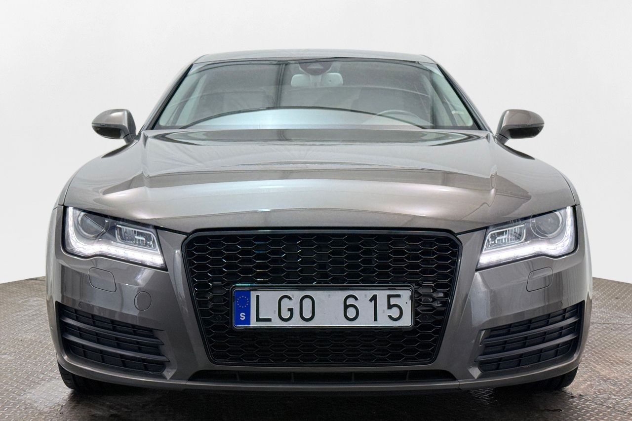 Audi A7 Sportback 3.0 TDI V6 Quattro Chromedelete Läder Navigation Climatronic Värmare P-Sensorer 245hk – bild 2 av 37