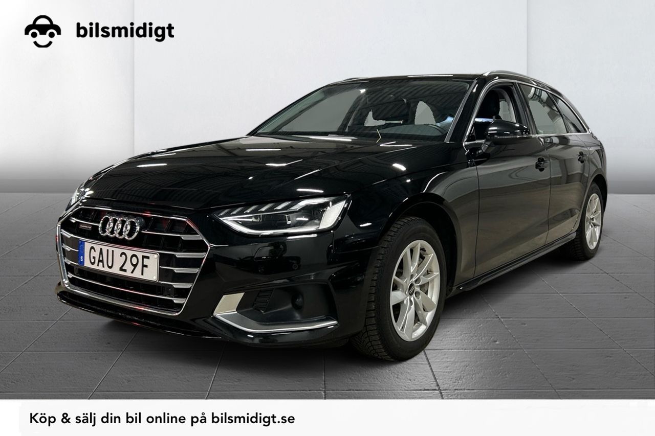 Audi A4 Avant 40 TDI Quattro Proline Advanced Alpinpaket Navigation P-Sensorer Värmare Moms/Leasing 204hk
