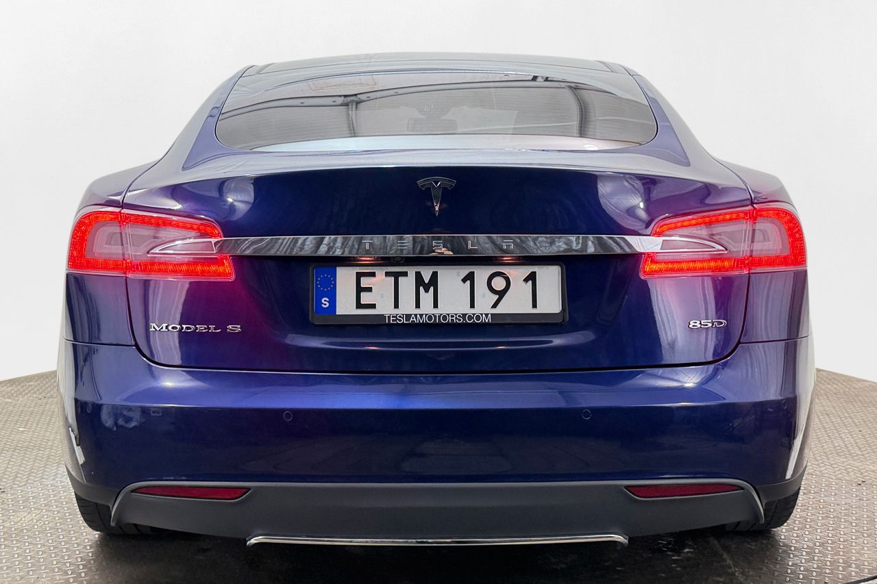 Tesla Model S 85D AWD CCS-uppgraderad Luftfjädring Läder Navigation Backkamera Köldpaket AutoPilot 423hk – bild 5 av 28