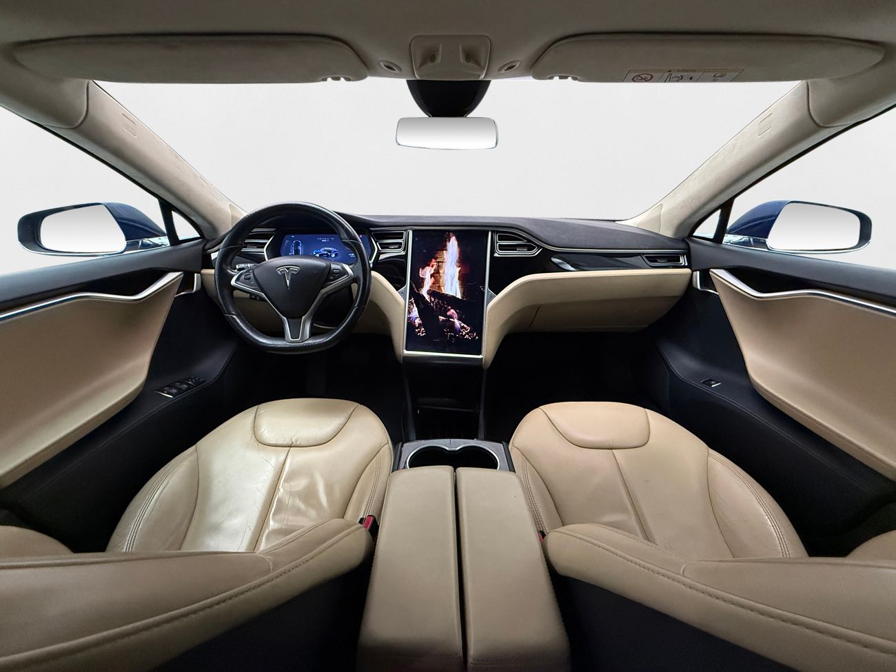 Tesla Model S 85D AWD CCS-uppgraderad Luftfjädring Läder Navigation Backkamera Köldpaket AutoPilot 423hk – bild 27 av 28