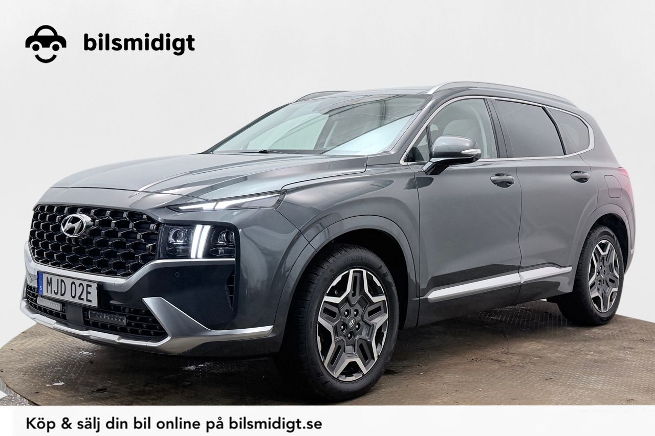Hyundai Santa Fe PHEV AWD Advanced Dragkrok 7-sits Panorama Navigation 360° Kameravy KRELL 265hk